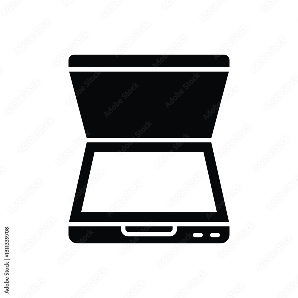 scanner icon vector design template simple and clean scanner icon vector design template simple and clean