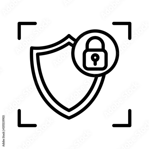Perimeter Security Icon