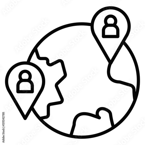 Long Distance Icon