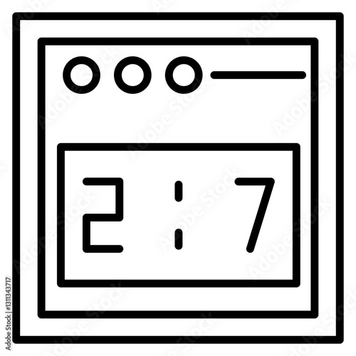 Online Scoreboard Icon