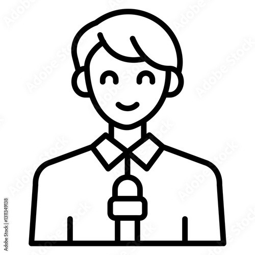 Journalist Icon