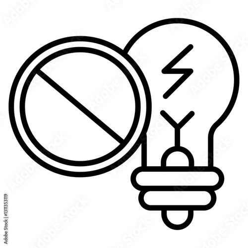 No Electricity Icon