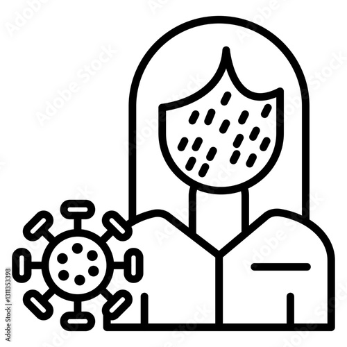 Skin Disease Icon