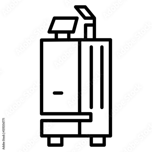 Disinfection Robot Icon