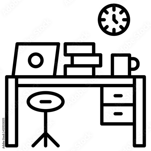 Hot Desk Icon