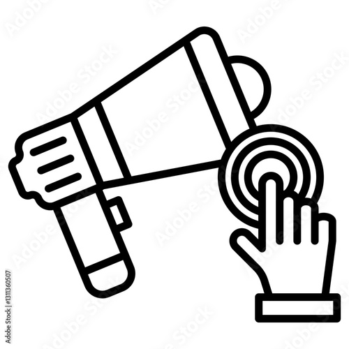 Call To Action Icon