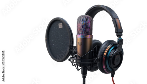 headphones isolated on white background 