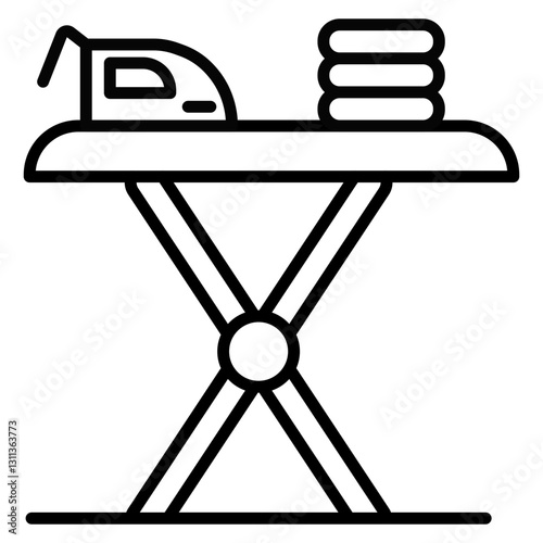 Iron Table Icon