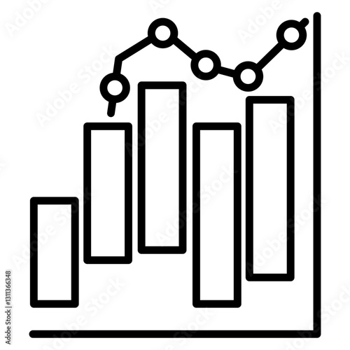 Waterfall Chart Icon