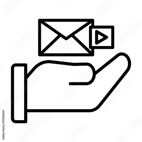 Video Message Icon