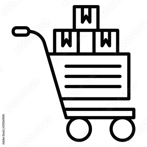Cart Shipped Icon