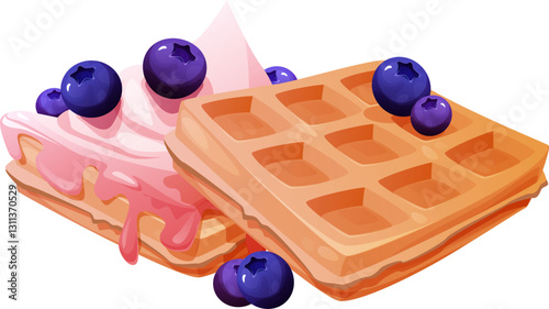Waffles Breakfast