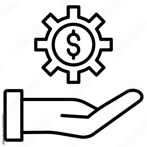 Financial Support Icon
