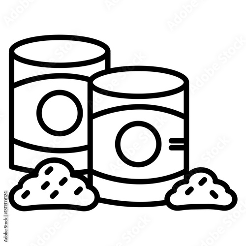 Raw Materials Icon
