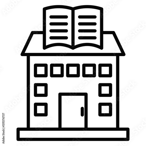 Public Library Icon