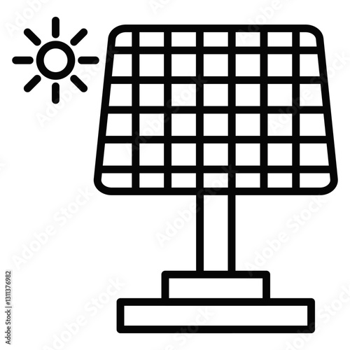 Solar Panel Icon