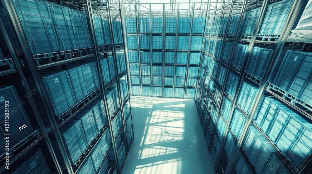 Modern data center servers stacked, technology, storage, cloud computing, data processing, hosting Modern data center servers stacked, technology, storage, cloud computing, data processing, hosting