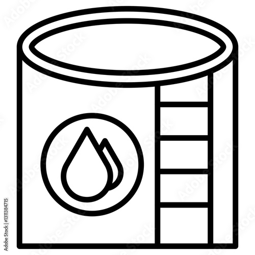 Empty Reservoir Icon
