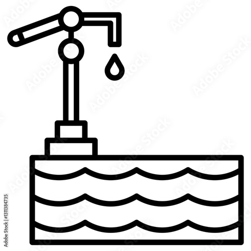 Groundwater Depletion Icon
