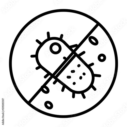 Bacterial Control Icon