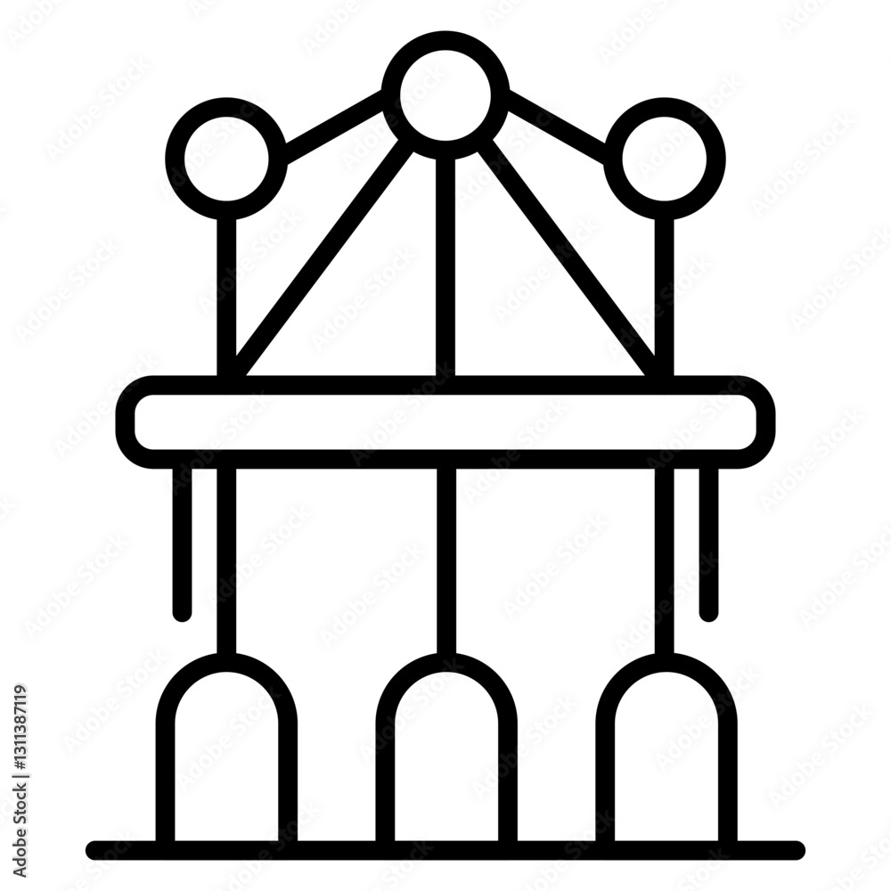Support Structures Icon Support Structures Icon