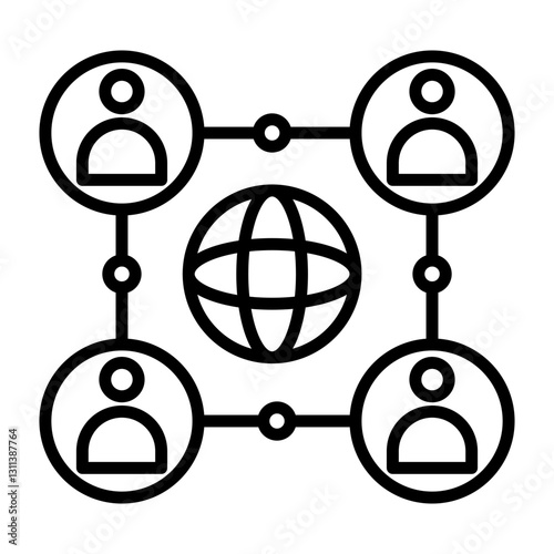 Networking Icon