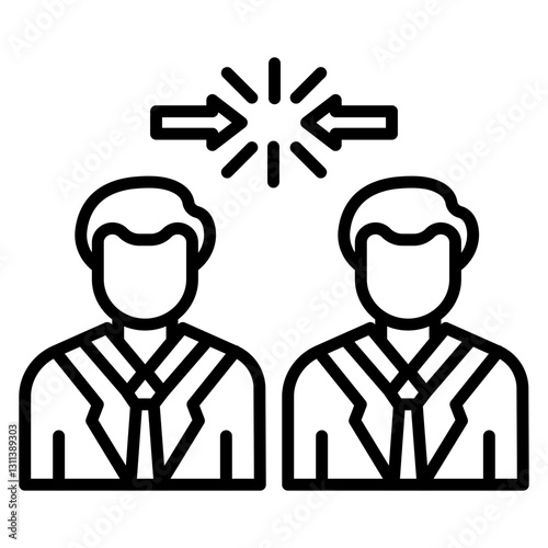 Conflict Resolution Icon