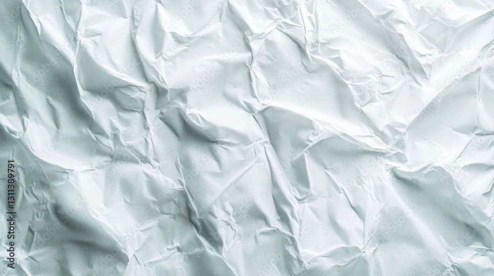 Fototapeta premium crumpled white paper texture