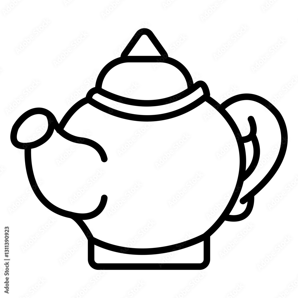 Obraz premium Tea Pot Icon