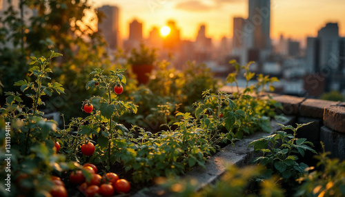 autumn leaves in the city