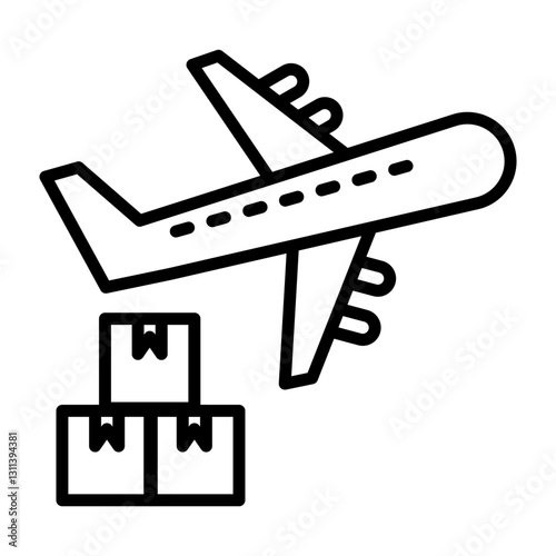 Cargo Plane Icon