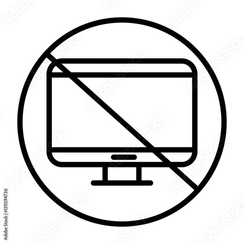 No Electronics Icon