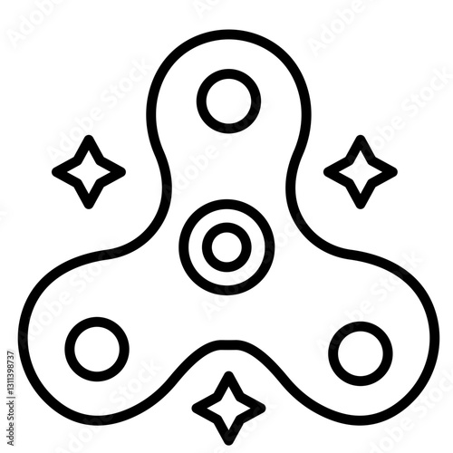 Fidgeting Icon