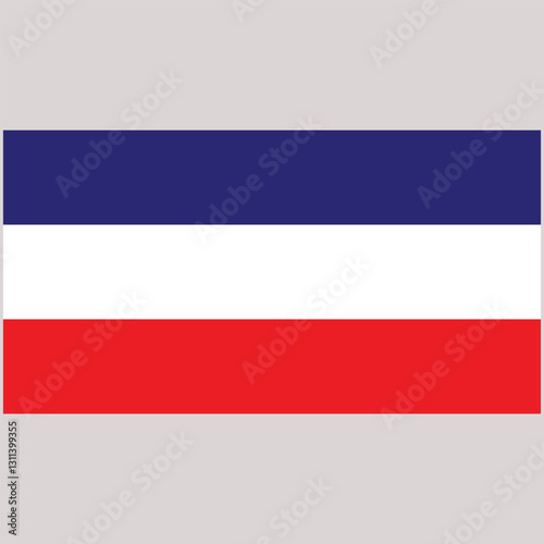 Free Download The flag of Los Altos, California. It features three horizontal stripes in the colors blue, white, and red. - GFXLoad