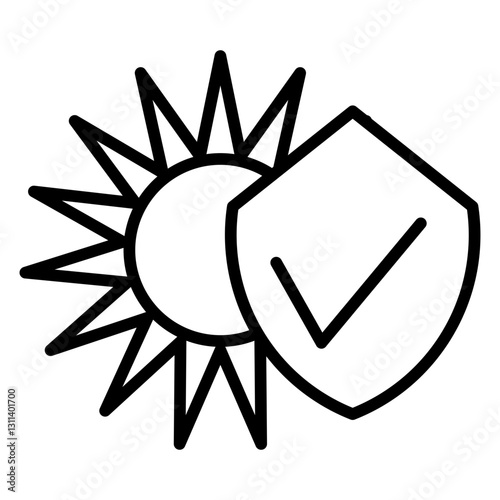 UV Protection Icon