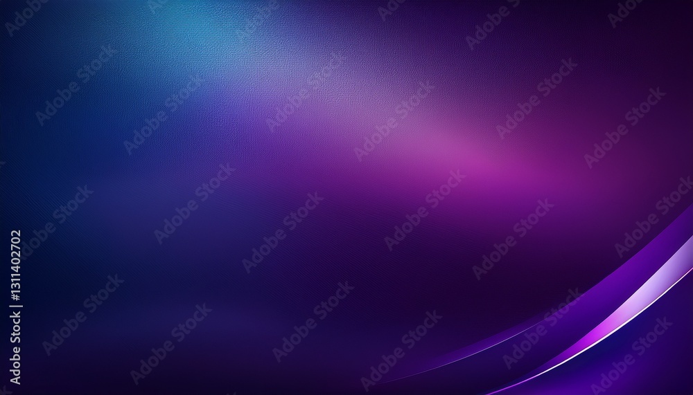 Fototapeta premium Dramatic Navy Plum Gradient. Dark navy to rich plum fade with sharp contrasts & highlights. Moody & intense background