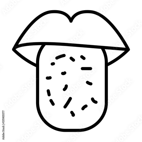 Dry Mouth Icon