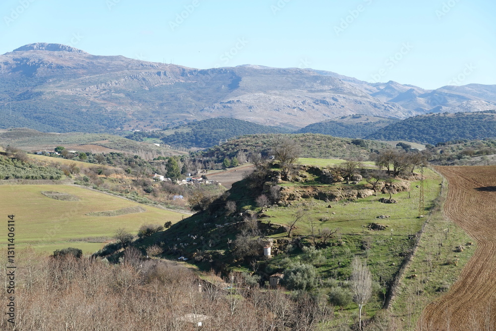 Fototapeta premium view of Ronda, Andalucia Spain