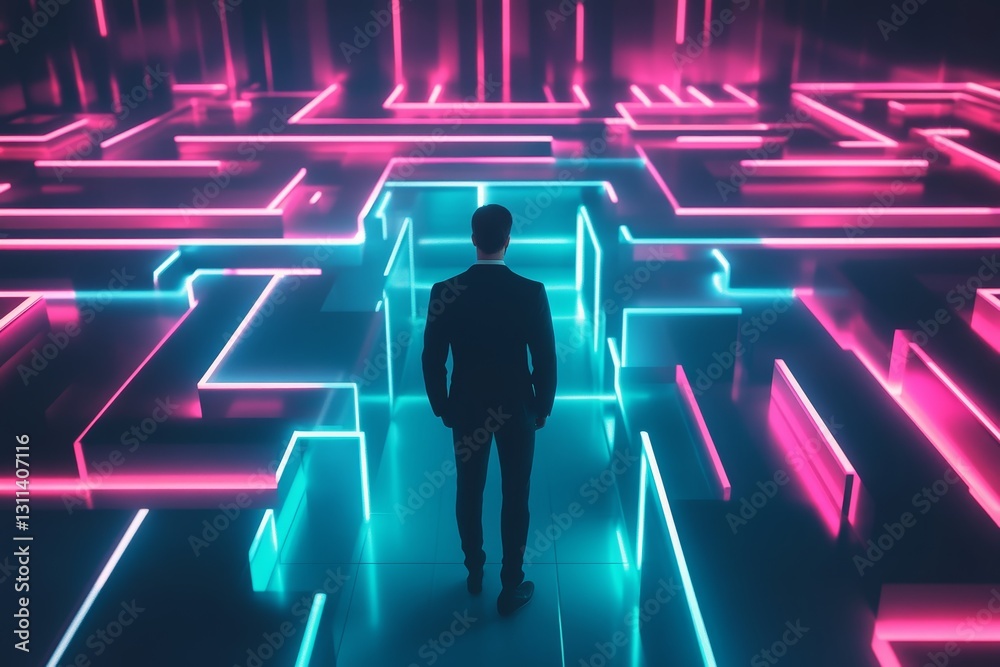 Navigate the Neon Maze: A Futuristic Journey Through Complex Paths and Decisions Navigate the Neon Maze: A Futuristic Journey Through Complex Paths and Decisions