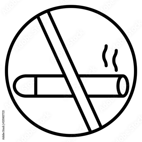 Smoking Prohibited Icon