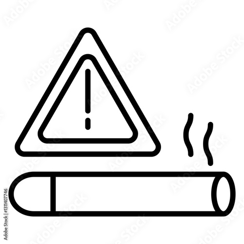 Smoking Risk Icon