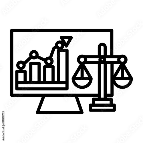 Legal Analysis Icon