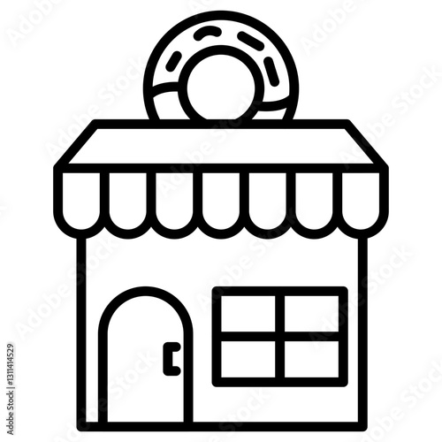 Donut Shop Icon