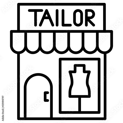 Tailor Shop Icon