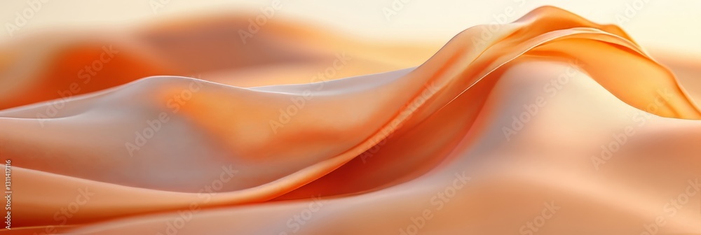 Fototapeta premium Abstract, flowing wave background, perfect graphic for technology, futuristic or modern designs.
