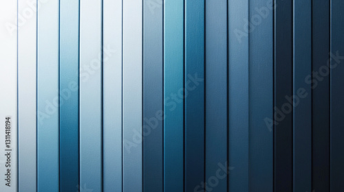 Wallpaper Mural Gradient blue vertical striped wall with light to dark transitions Torontodigital.ca