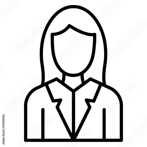 Teacher Female Icon