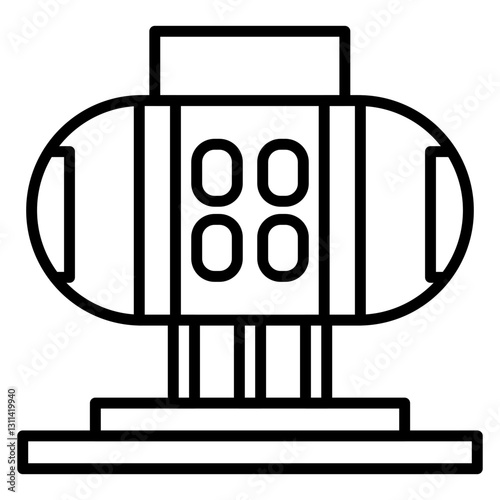 Diving Chamber Icon