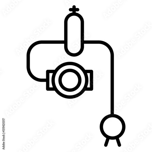 Diving Regulator Icon