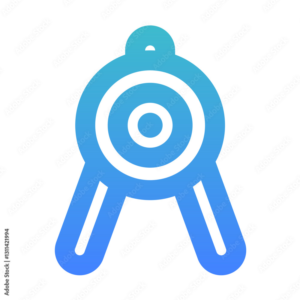 target outlined gradient style